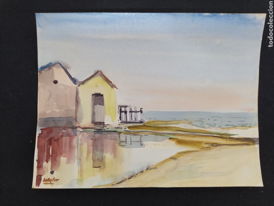 Arte: ACUARELA FIRMADA BALLESTER - Foto 1