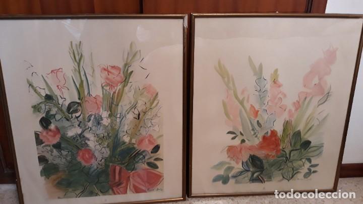 Arte: ACUARELAS de gran tama&ntilde;o y muy alegres - Foto 1