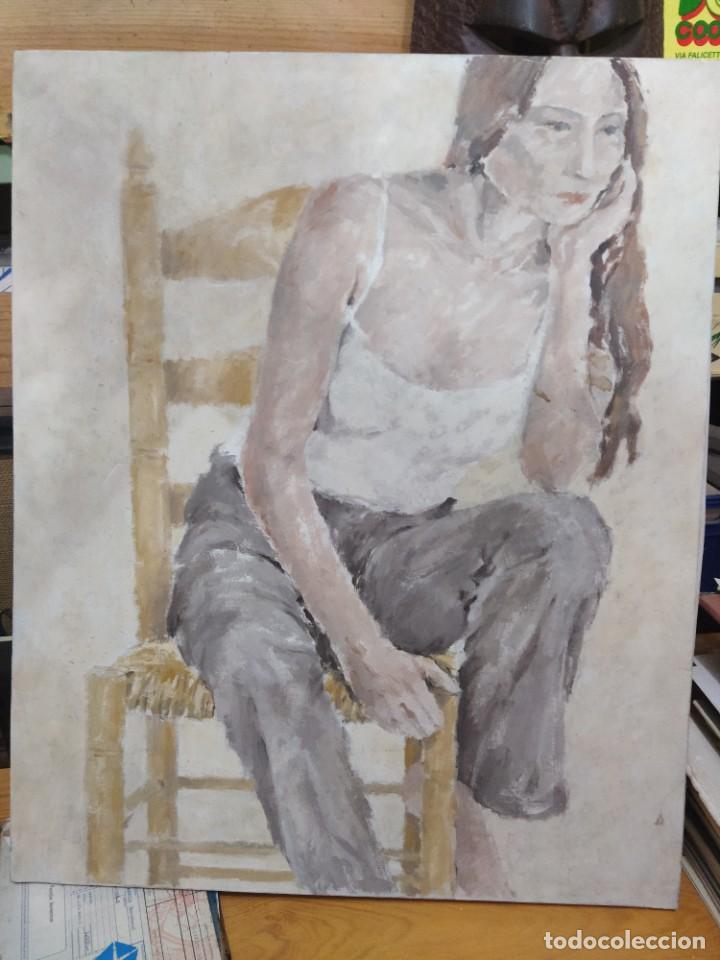 Arte: Cuadro Mujer sentada - Foto 1