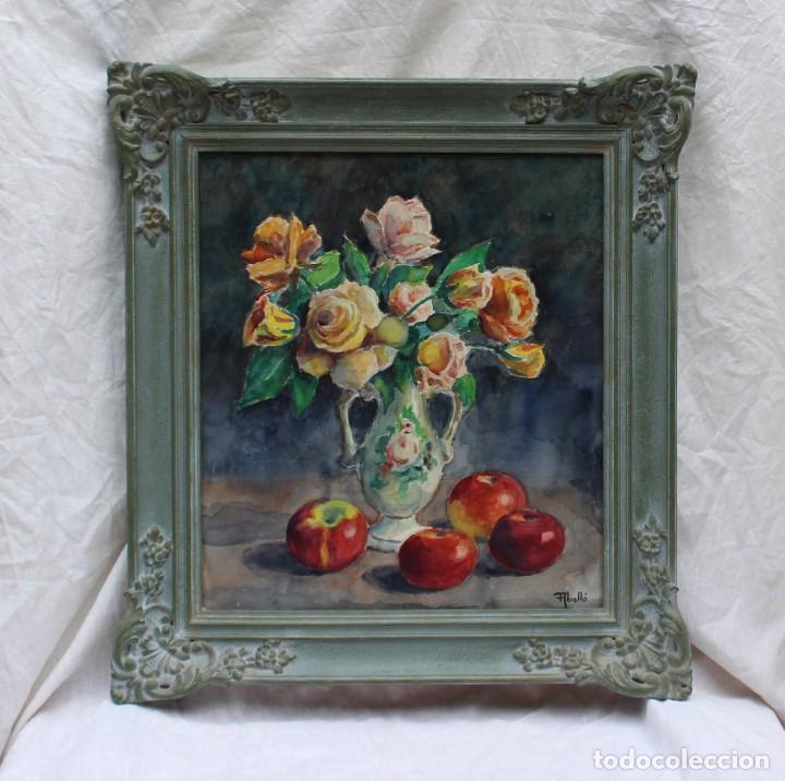 Arte: PRECIOSA ACUARELA FRANCESC ABELL&Oacute;