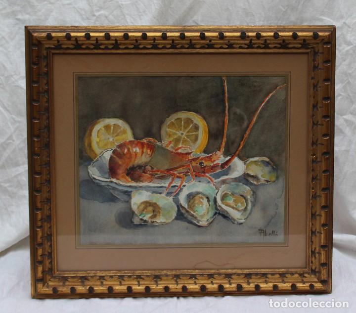 Arte: PRECIOSA ACUARELA DE FRANCESC ABELL&Oacute;