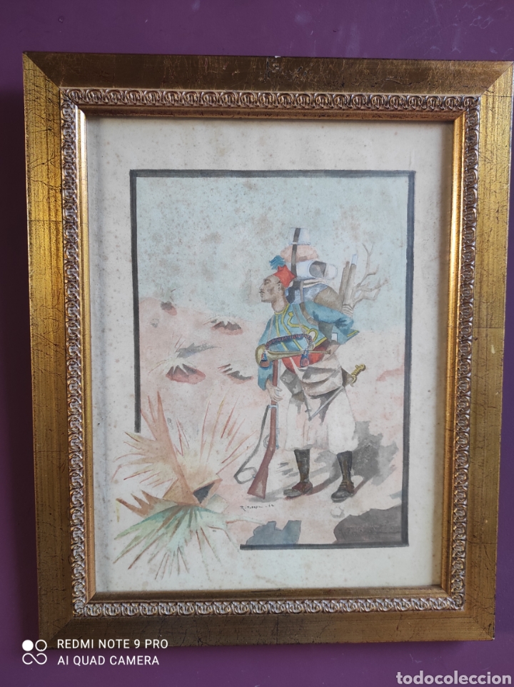 Arte: Acuarela siglo XIX - Foto 7