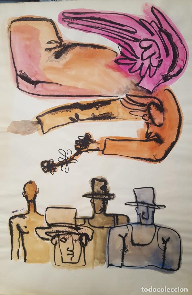 Art: &rdquo; ANGEL PROTECTOR&rdquo; FRANCISCO SERNA ( Alguazas 1935)