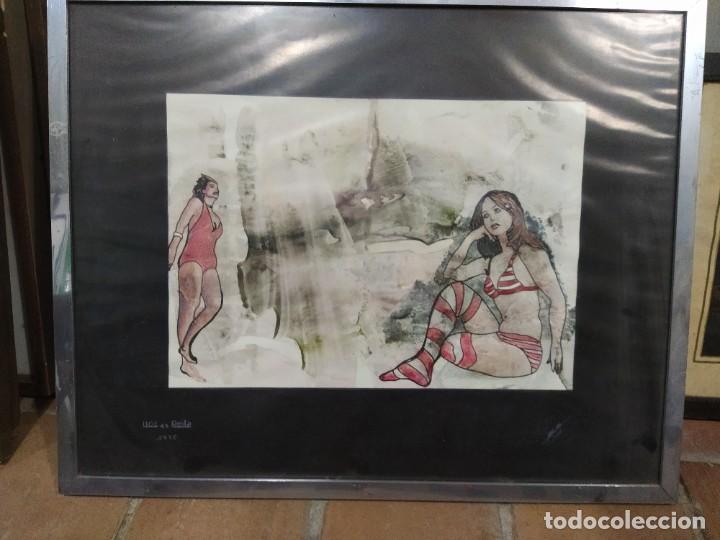 Arte: Dibujo t&egrave;cnica mixta - Foto 1