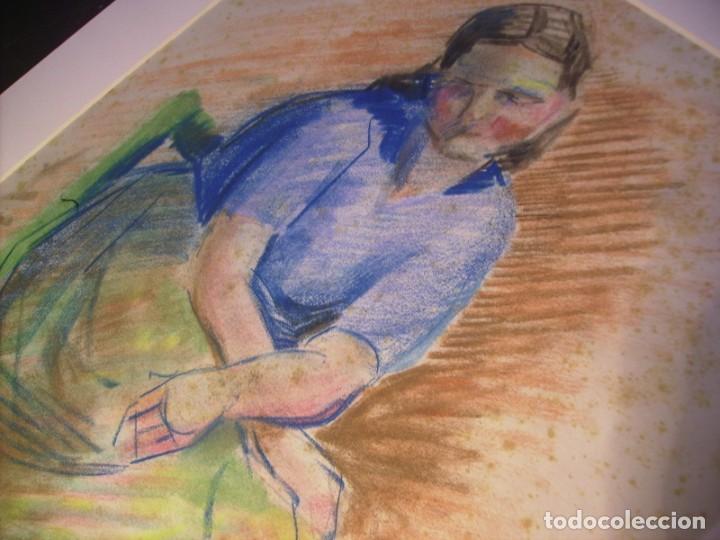 Arte: FIGURA SENTADA ( PASTEL ) XX - Foto 10