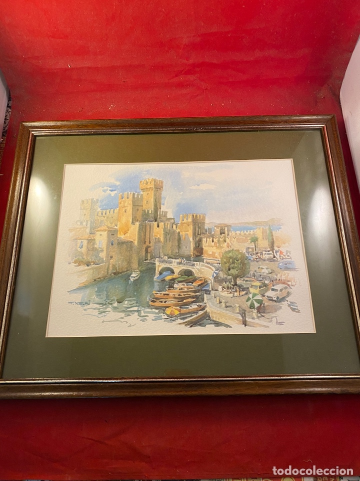 Arte: Acuarela castillo