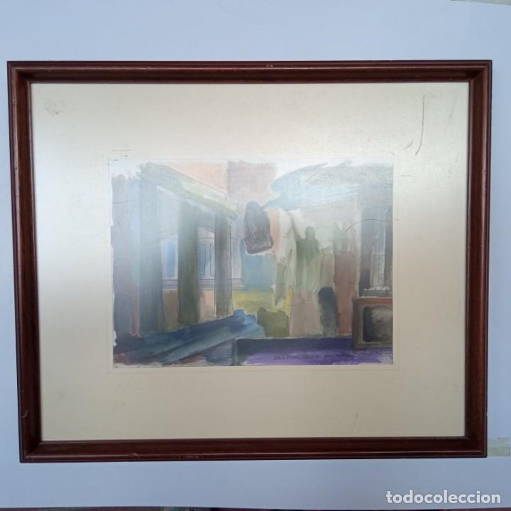 Arte: acuarela enmarcada de M. Mainar 96 - Foto 2