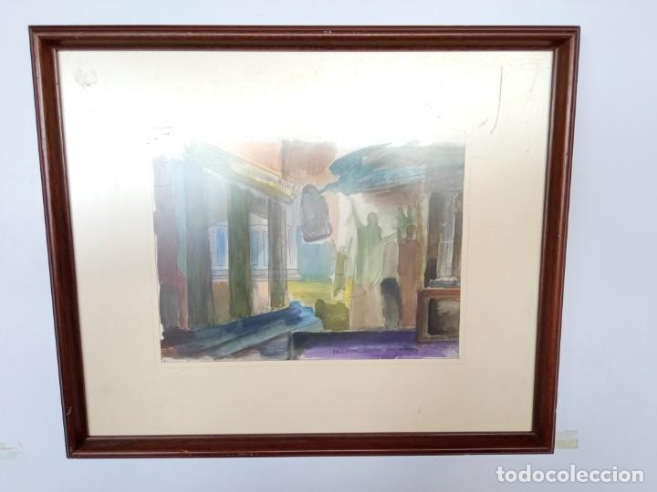 Arte: acuarela enmarcada de M. Mainar 96 - Foto 4