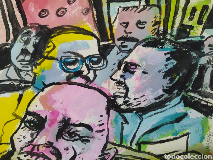Arte: OBRA ORIGINAL MANUEL ARTIGAS - Foto 3