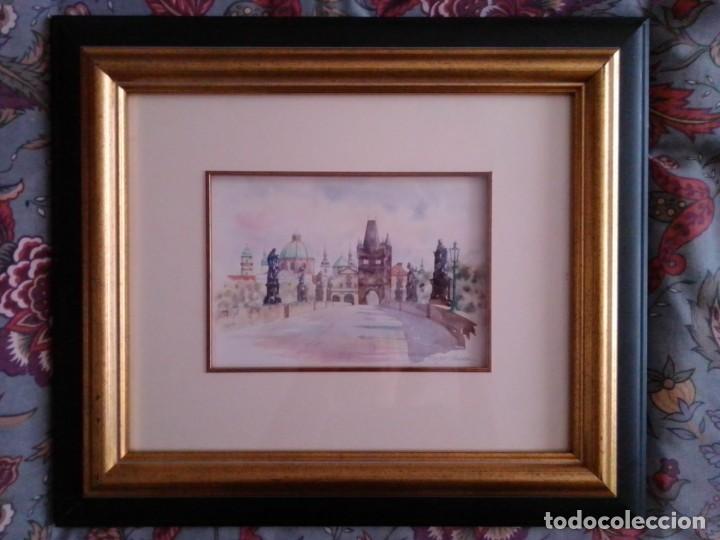 Arte: Acuarela de Praga