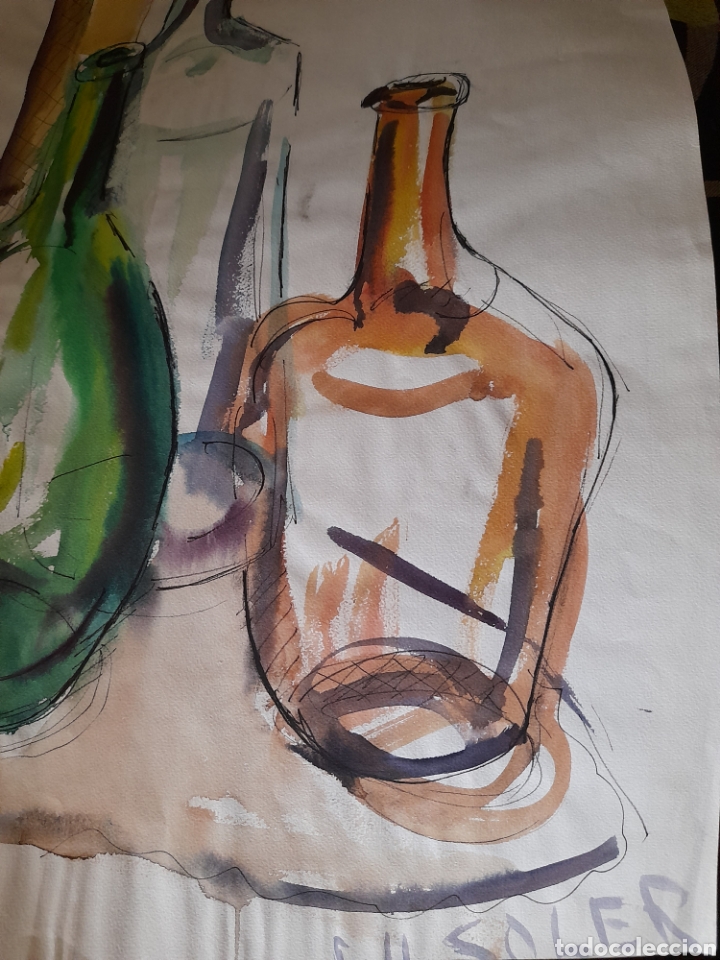 Arte: Magnifica acuarela de Gil Soler - Foto 3