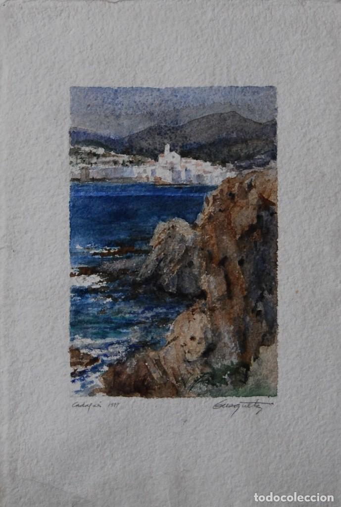Arte: Pintor Busquets &rdquo;Cadaqu&eacute;s&rdquo; - Foto 1