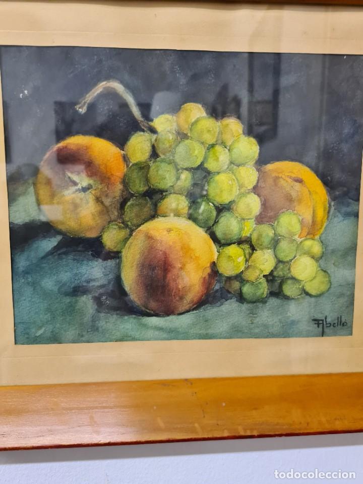 Arte: Bodeg&oacute;n en acuarela - Francesc Abell&oacute; Roca - Foto 2