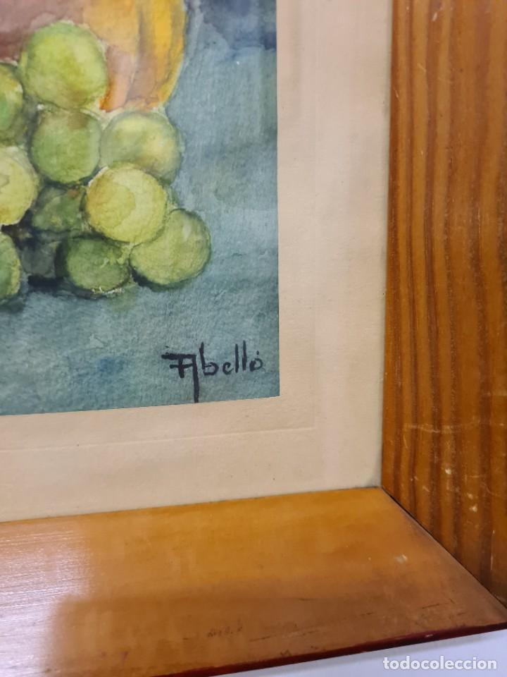 Arte: Bodeg&oacute;n en acuarela - Francesc Abell&oacute; Roca - Foto 3