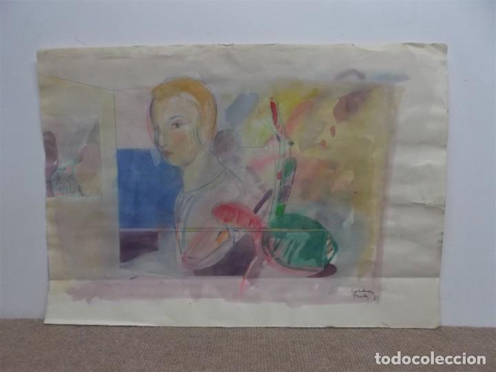 Arte: ACUARELA CALDER&Oacute;N PAREDES - Foto 1