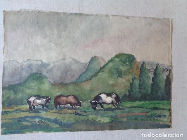 Kunst: MIGUEL AGUILAR.ACUARELA.MA 12