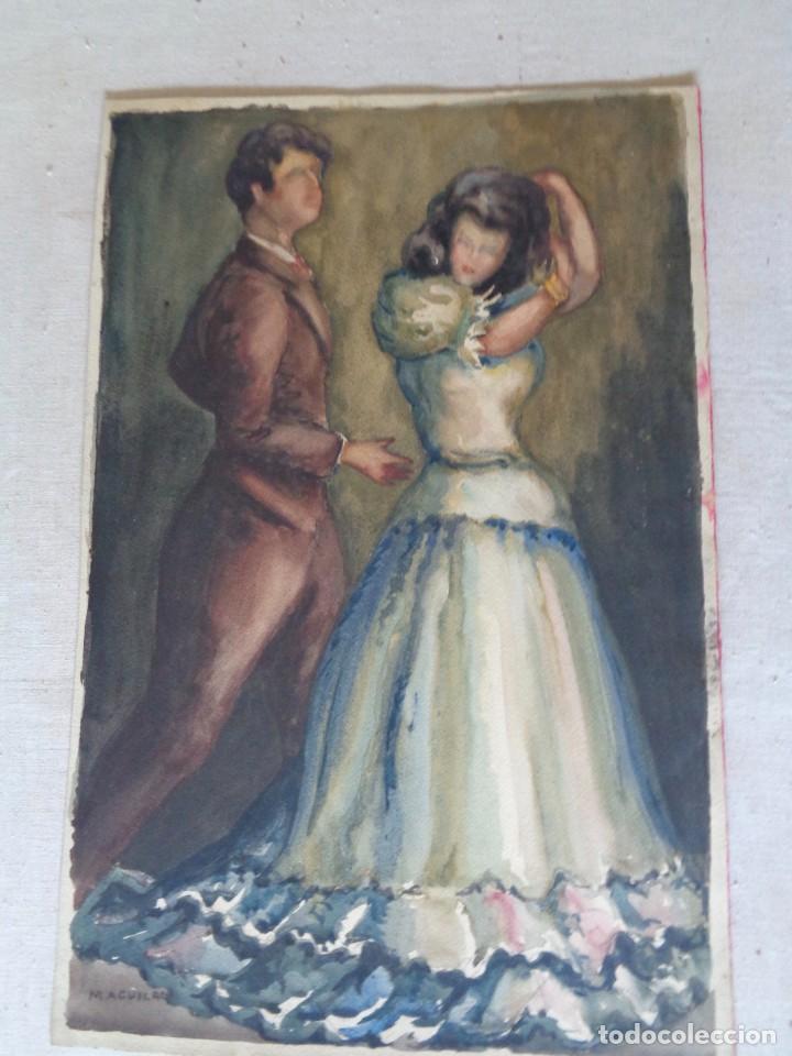 Arte: MIGUEL AGUILAR.ACUARELA.MA.13