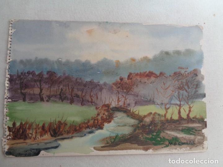 Arte: MIGUEL AGUILAR.ACUARELA.RUPIT .MA32