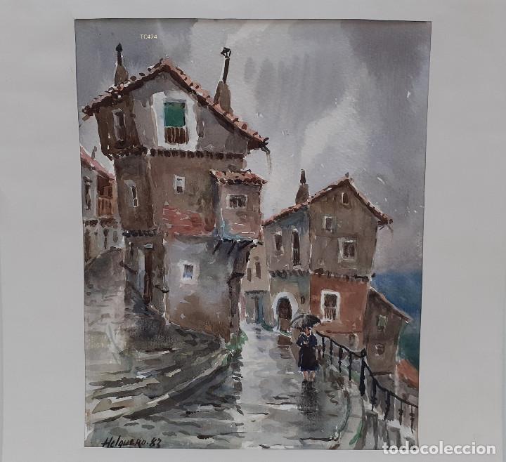 Arte: Vista de pueblo