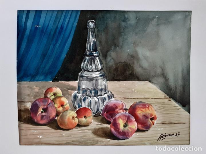 Arte: BODEG&Oacute;N con nectarinas