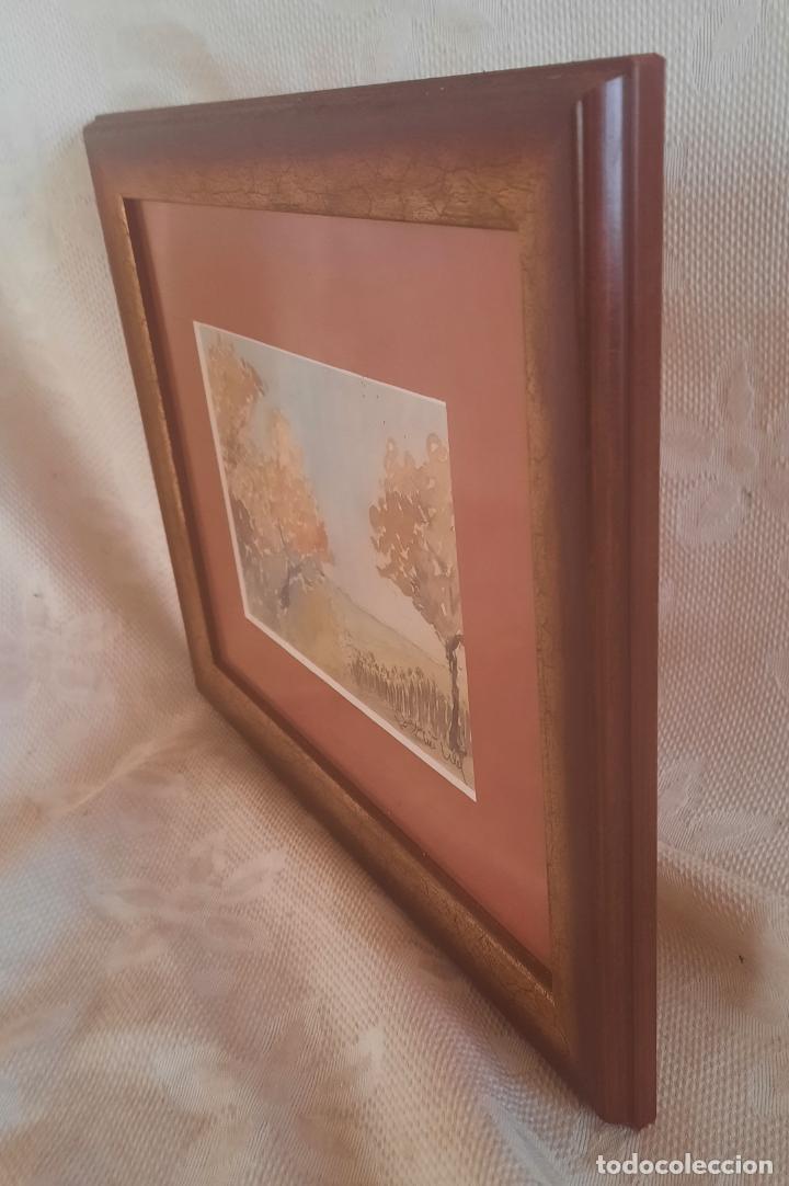 Arte: ACUARELA ENMARCADA  OTO&Ntilde;O  - Foto 3