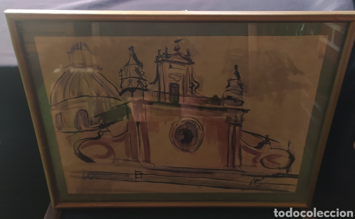 Arte: Acuarela firmada Pacheco - Foto 2