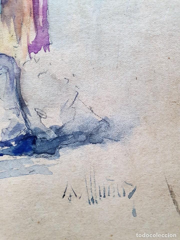 Arte: -ACUARELA FIRMADA - Foto 4