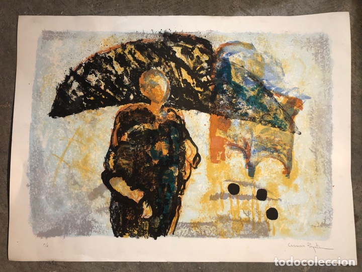 Arte: Prueba de autor CASANOVA ZAPATA 76x56cm