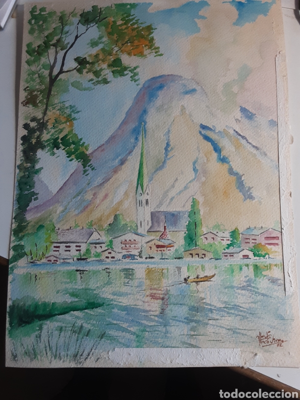 Art: Acuarela firmado pero no se autor 1982