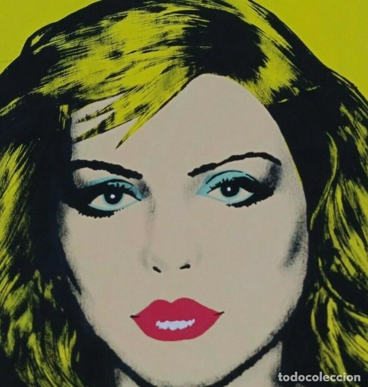 Arte: Andy Warhol, original Pop Art , aquarelle et technique mixte ”Debbie Harry” SBG - Foto 5 - 295305298