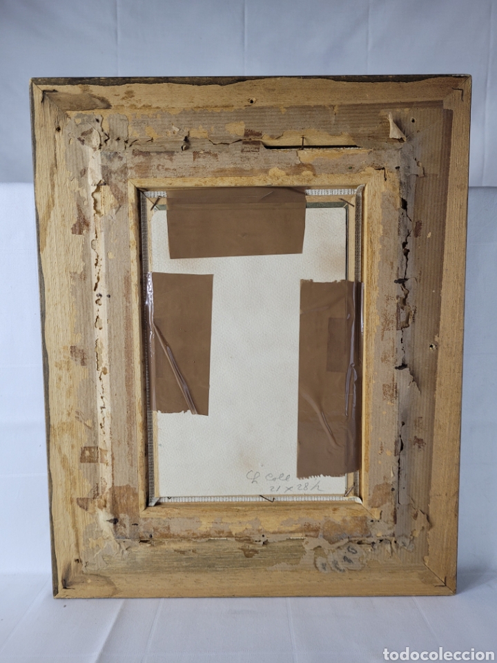Arte: Acuarela de interior An&oacute;nimo - Foto 10