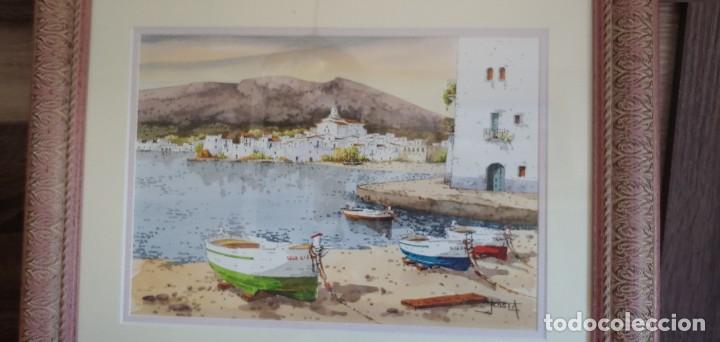 Arte: Cuadro acuarela de Cadaques - Foto 1