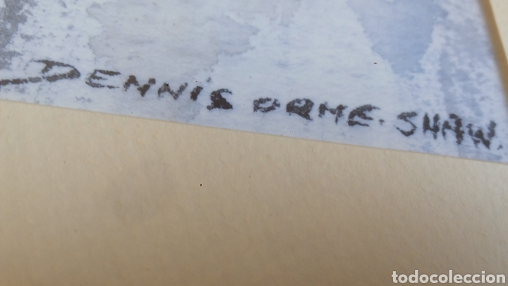 Arte: Dennis Orme Shaw - original firmado - Foto 2