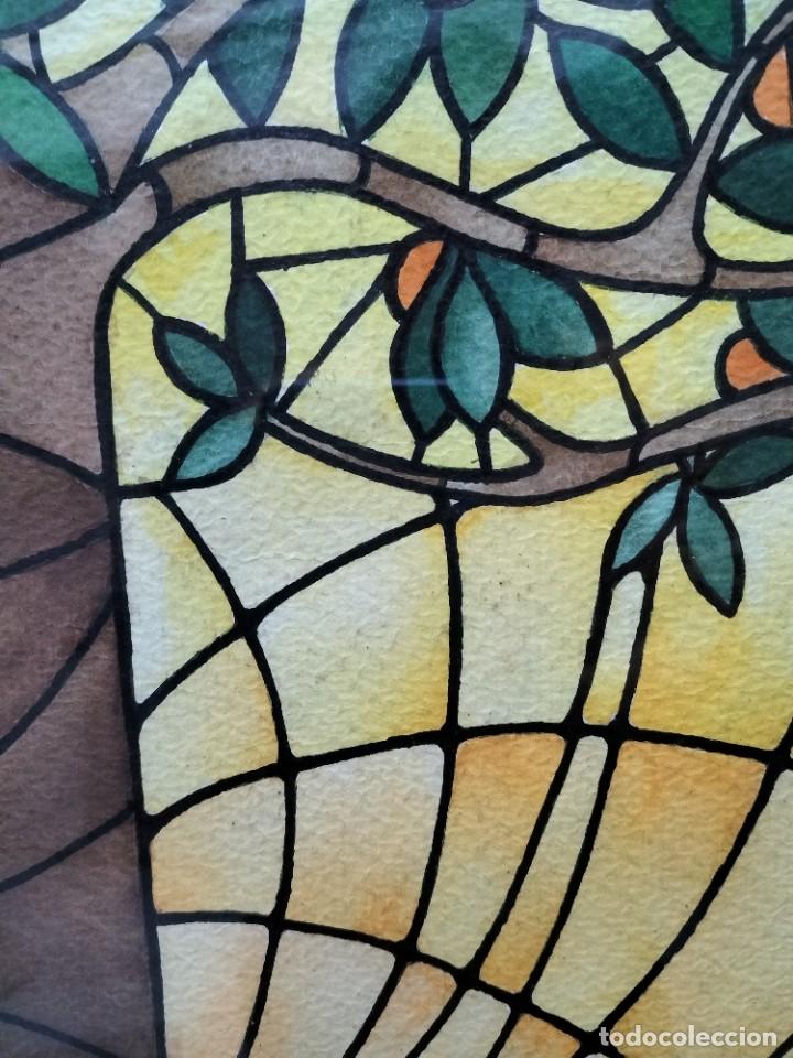 Arte: Acuarela de un naranjo - Foto 6