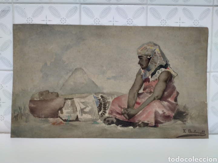 Arte: Acuarela Eugenio Carbonell P&eacute;rez. - Foto 1