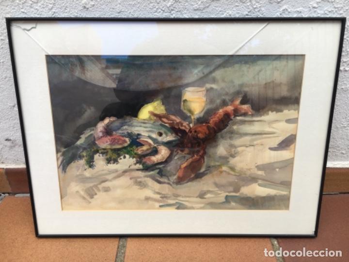 Art: ACUARELA DE ROC ALABERN (1945-2003) DE 1981 - MEDIDAS 65x45