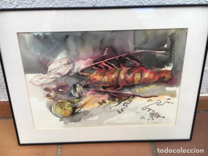 Art: ACUARELA DE ROC ALABERN (1945-2003) DE 1981 - MEDIDAS 65x45