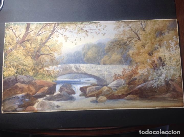 Arte: An&oacute;nimo. El puente. - Foto 1