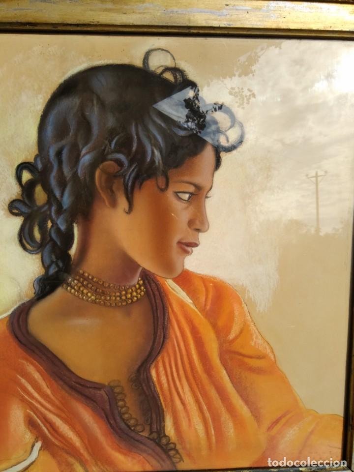Arte: Cuadro pastel del ni&ntilde;a - Foto 2
