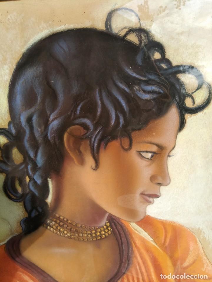 Arte: Cuadro pastel del ni&ntilde;a - Foto 4