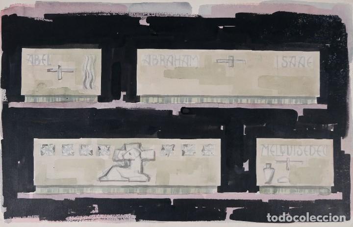 Arte: Acuarela sobre papel Composici&oacute;n - Foto 1