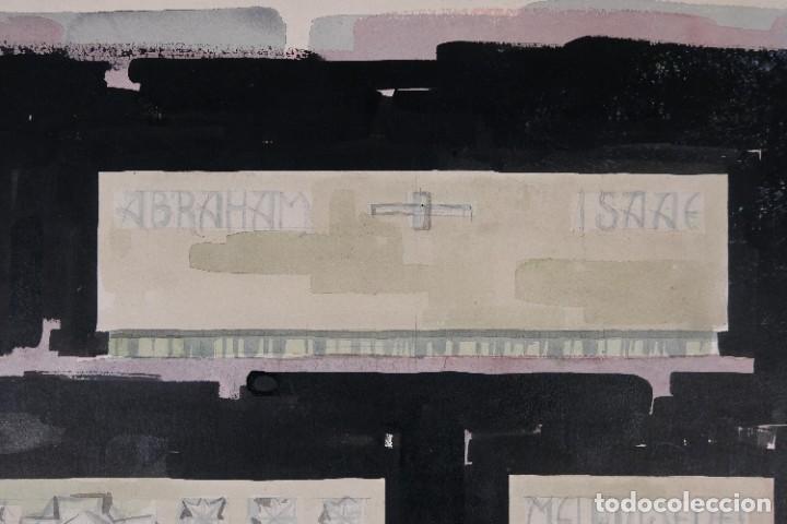 Arte: Acuarela sobre papel Composici&oacute;n - Foto 4