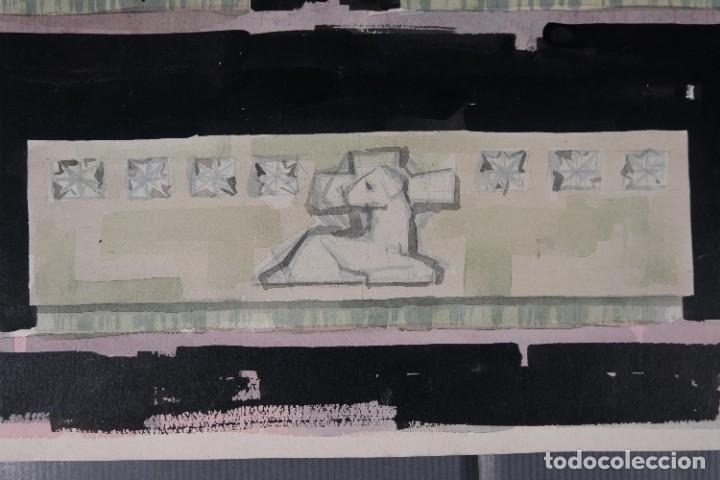 Arte: Acuarela sobre papel Composici&oacute;n - Foto 6