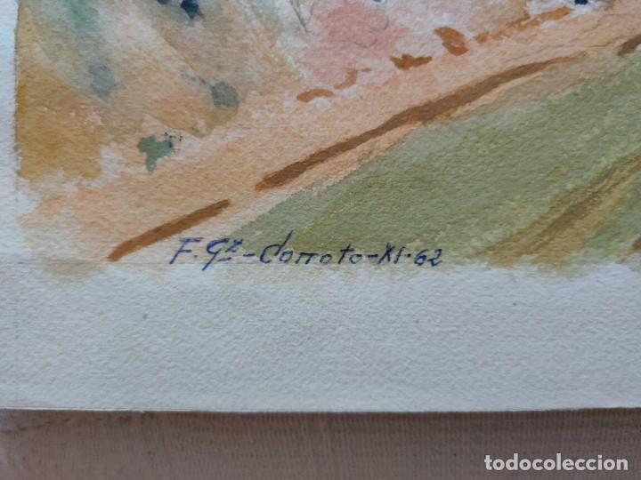 Arte: Acuarela firmada.1962 - Foto 2