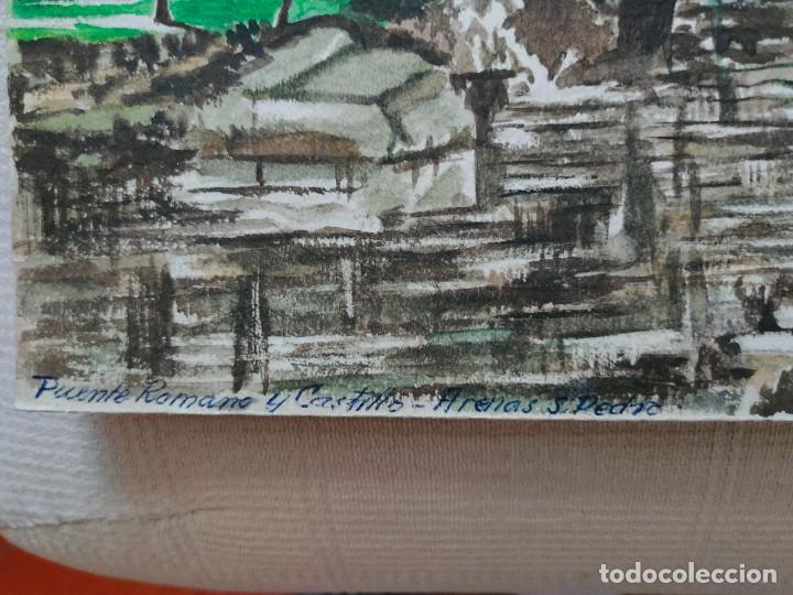 Arte: Acuarela firmada.1962. - Foto 2