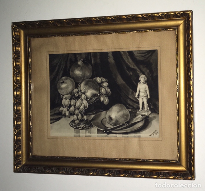 Arte: Veyerne acuarela con bodeg&oacute;n - Foto 2