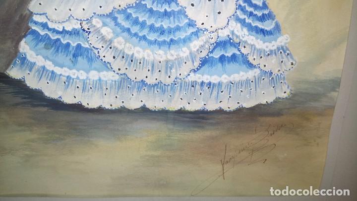 Arte: Acuarela Moda : Dama. - Foto 5