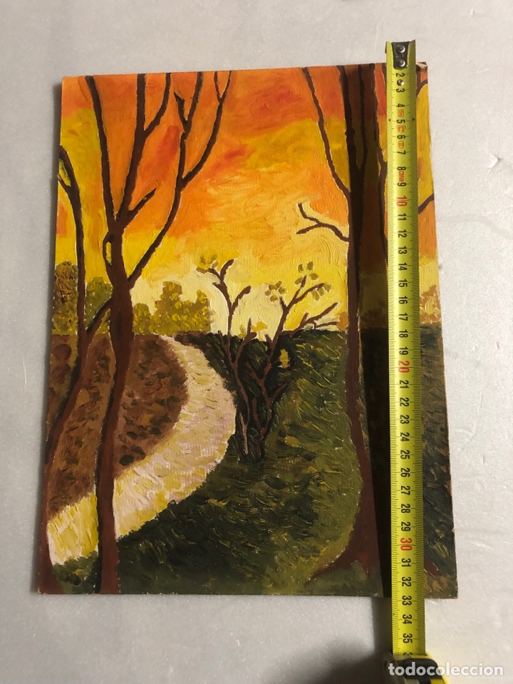 Arte: PINTURA ACUARELA SOBRE TABLA - Foto 3