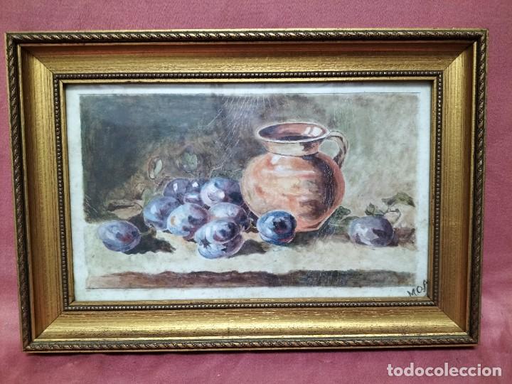 Arte: Bodegon de ciruela - Foto 1