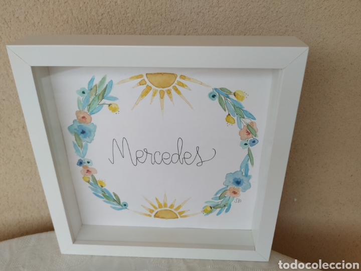 Arte: Acuarela con nombre - Foto 1